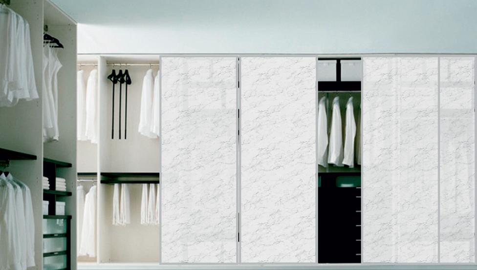 Prachtige, hedendaagse kastbekleding en meubelfronten in geprint glas PICTURE-IT